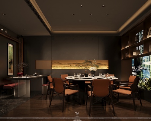 餐廳家具效果圖：打造理想就餐空間的視覺指南